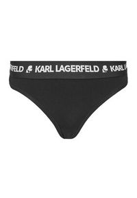 Karl Lagerfeld - KARL LAGERFELD Komplet 3 par fig klasycznych A1W47148 Czarny. Kolor: czarny. Materiał: bawełna #3