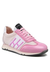 Sneakersy Hispanitas. Kolor: różowy. Materiał: materiał #1