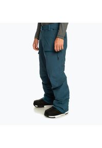 Spodnie snowboardowe męskie Quiksilver Utility. Kolor: niebieski. Sezon: zima. Sport: snowboard