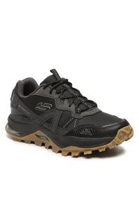 skechers - Skechers Półbuty Arch Fit Trail Air 237550/BLK Czarny. Kolor: czarny. Materiał: materiał #6