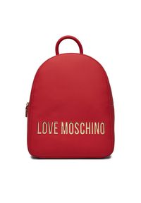 Love Moschino - Plecak LOVE MOSCHINO. Kolor: czerwony