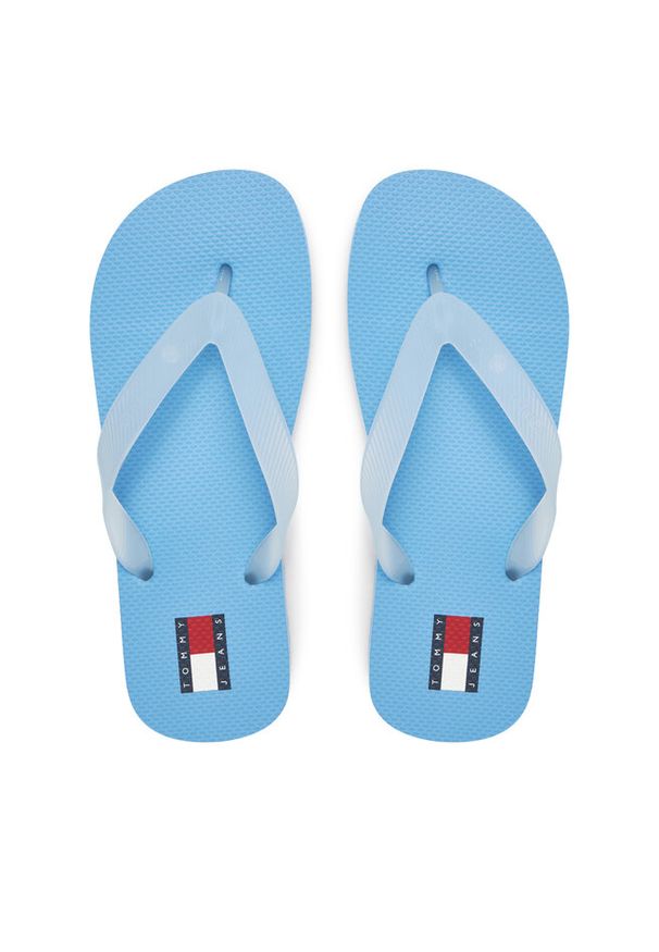 Japonki Tommy Jeans. Kolor: niebieski