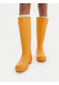 Hunter Kalosze CEO-SJY-T Pomarańczowy. Kolor: pomarańczowy. Materiał: kauczuk #8