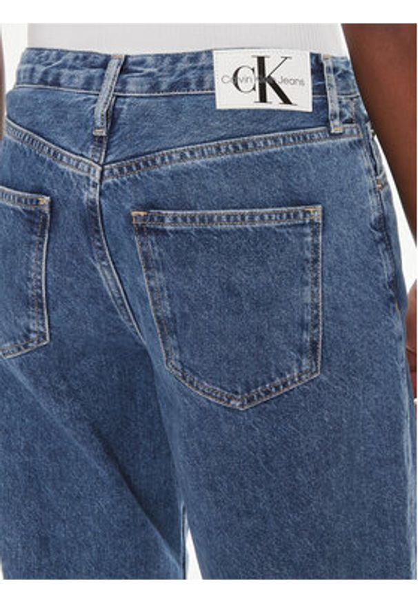 Calvin Klein Jeans Jeansy 90's J20J222753 Niebieski Straight Fit. Kolor: niebieski