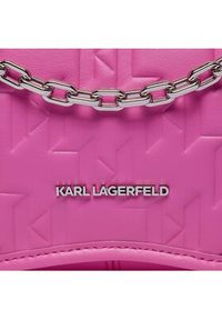 Karl Lagerfeld - KARL LAGERFELD Torebka 240W3193 Różowy. Kolor: różowy. Materiał: skórzane