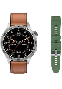 GepardWatches - Smartwatch GlacierX Noir + Pasek GX-N244 standard. Rodzaj zegarka: smartwatch