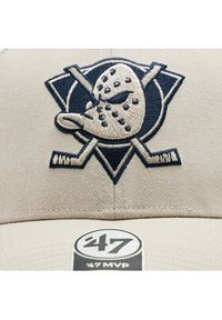 47 Brand Czapka z daszkiem NHL Anaheim Ducks '47 MVP SNAPBACK H-MVPSP25WBP-BN Écru. Materiał: materiał #3