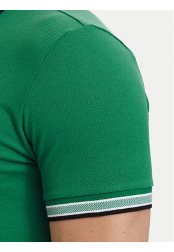 BOSS Polo Paddy 50469055 Zielony Regular Fit. Typ kołnierza: polo. Kolor: zielony. Materiał: bawełna