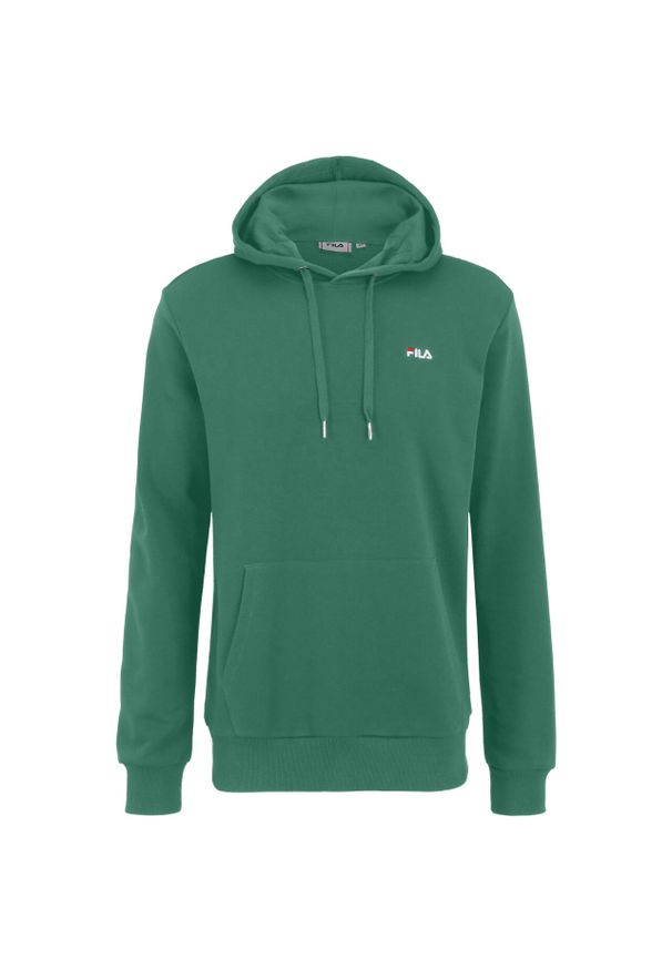 Bluza męska Fila Lumezzane. Typ kołnierza: kaptur. Kolor: zielony
