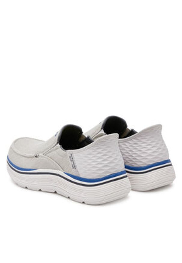 skechers - Skechers Sneakersy Remaxed-Fenick 204839/GRY Szary. Kolor: szary. Materiał: materiał