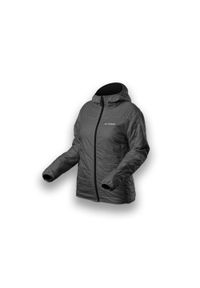 TRIMM - Kurtka Trimm DOUBLE LADY. Typ kołnierza: kaptur. Kolor: szary. Wzór: gładki. Sport: turystyka piesza, wspinaczka #1