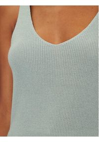 Vero Moda Top New Lex Sun 10281877 Zielony Regular Fit. Kolor: zielony. Materiał: wiskoza #4