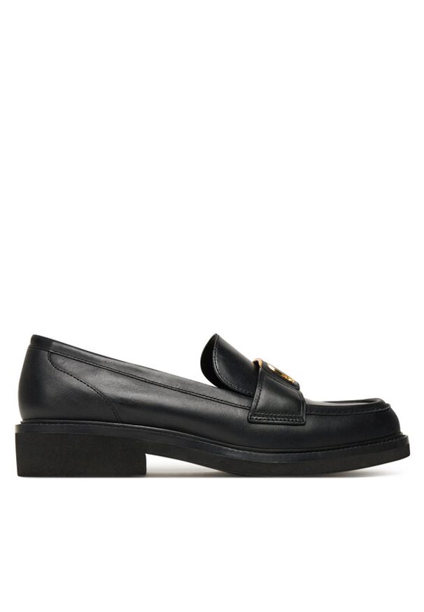 Guess Loafersy FLPSHU LEA14 Czarny. Kolor: czarny. Materiał: skóra
