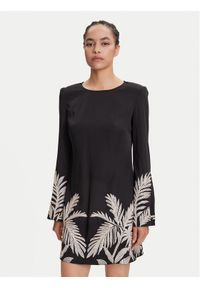 Guess Sukienka koktajlowa W5YK10 WHCU2 Czarny Regular Fit. Kolor: czarny. Materiał: syntetyk. Styl: wizytowy #1