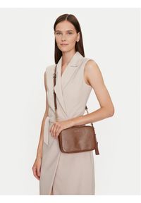 MICHAEL Michael Kors Torebka Crossbodies 32F7GGNM8L Brązowy. Kolor: brązowy. Materiał: skórzane #1