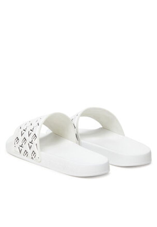 EA7 Emporio Armani Klapki 7X000109 AF15125 M0115 Biały. Kolor: biały. Materiał: syntetyk