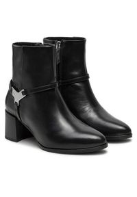 Calvin Klein Botki Ankle Boot 55 HW0HW02095 Czarny. Kolor: czarny. Materiał: skóra #2