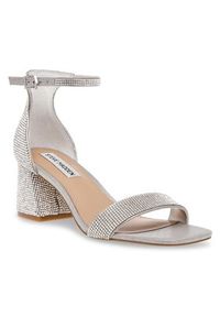 Steve Madden Sandały Epix-R Sandal SM11002813-04004-968 Srebrny. Kolor: srebrny. Materiał: materiał #3