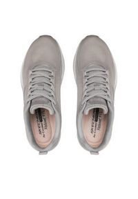 skechers - Skechers Sneakersy Pure Glam 149837/GYSL Szary. Kolor: szary. Materiał: materiał #2