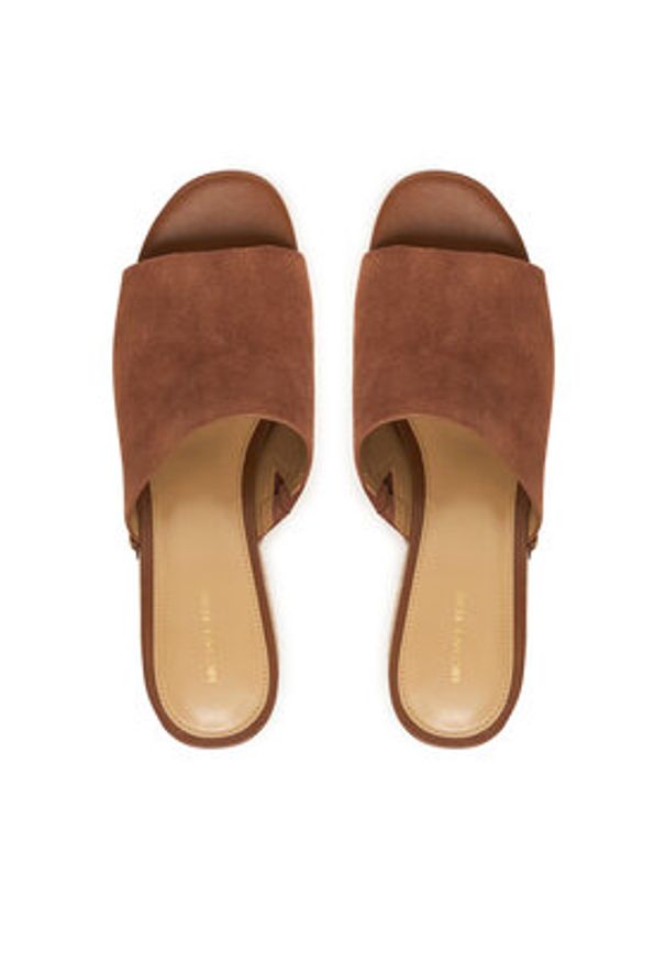 MICHAEL Michael Kors Espadryle Mayes 40S6MYMS1S Brązowy. Kolor: brązowy. Materiał: skóra, zamsz