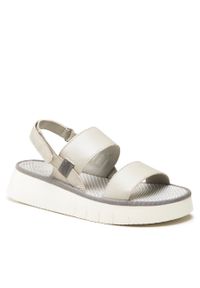 Sandały Fly London Curafly P501318014 Silver. Kolor: srebrny. Materiał: skóra #1