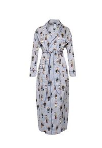 Polo Ralph Lauren Szlafrok 4P0248 Błękitny. Typ kołnierza: polo. Kolor: niebieski. Materiał: bawełna #4