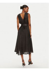 DKNY Sukienka codzienna P4EBTX69 Czarny Regular Fit. Okazja: na co dzień. Kolor: czarny. Materiał: wiskoza. Typ sukienki: proste. Styl: casual #2