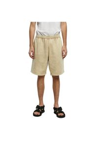 Spodenki dresowe Urban Classics Heavy Sand Washed. Kolor: beżowy. Materiał: dresówka. Długość: krótkie. Sezon: lato #1