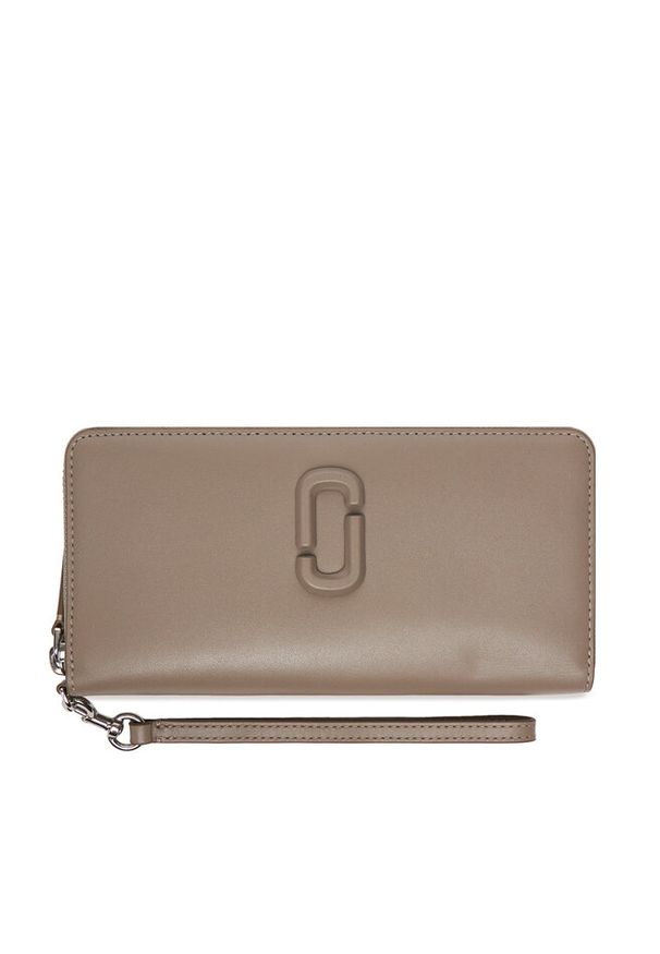 MARC JACOBS - Portfel damski Marc Jacobs. Kolor: szary