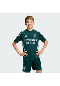 Adidas - Dziecięca koszulka Arsenal Tiro 25 Competition Training. Kolor: niebieski. Materiał: dzianina. Sport: piłka nożna #1