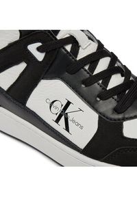 Calvin Klein Jeans Sneakersy Basket Cupsole Mid Lth Ml Fad YM0YM00883 Biały. Kolor: biały #2