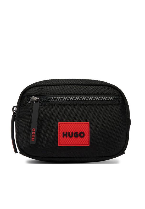 Hugo - HUGO Nerka Ethon 3.0N_Bumbag Fl 50558492 Czarny. Kolor: czarny. Materiał: materiał
