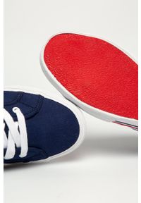 Pepe Jeans - Tenisówki Aberlady. Nosek buta: okrągły. Zapięcie: sznurówki. Kolor: niebieski. Materiał: guma #3