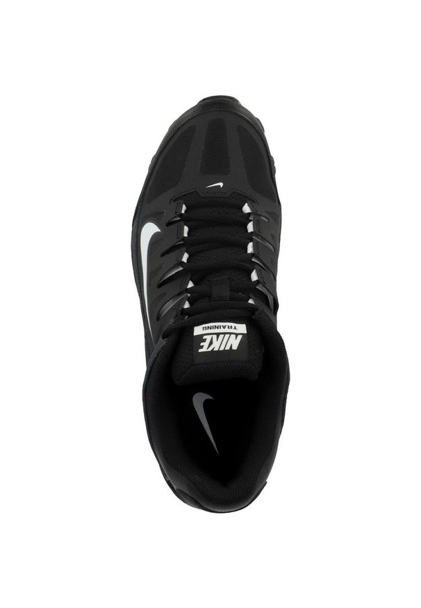 Buty treningowe męskie Nike Reax 8 TR Mesh. Zapięcie: sznurówki. Kolor: czarny. Materiał: guma, skóra, syntetyk, materiał, tkanina. Szerokość cholewki: normalna