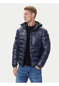Blauer Kurtka puchowa 25WBLUC03074 Granatowy Regular Fit. Kolor: niebieski. Materiał: syntetyk
