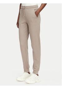 EA7 Emporio Armani Dres 7W001369 AF12473 U6100 Beżowy Regular Fit. Kolor: beżowy. Materiał: bawełna #5