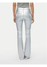 Vero Moda Spodnie materiałowe Flash 10329072 Srebrny Flared Fit. Kolor: srebrny. Materiał: wiskoza #8