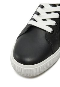 Lauren Ralph Lauren - LAUREN RALPH LAUREN Sneakersy Janson II 802775372002 Czarny. Kolor: czarny. Materiał: skóra