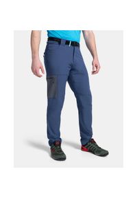 Męskie spodnie outdoorowe Kilpi LIGNE-M. Kolor: niebieski