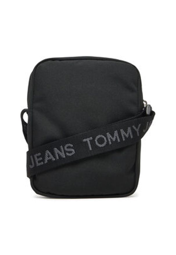 Tommy Jeans Saszetka Tjm Ess Daily Reporter AM0AM13710 Czarny. Kolor: czarny. Materiał: materiał