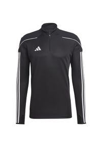 Bluza piłkarska męska Adidas Tiro 23 League Training Track Top. Kolor: czarny, zielony, wielokolorowy. Sport: piłka nożna