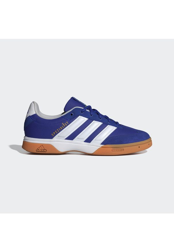 Adidas - Buty halowe Spezial. Kolor: niebieski, wielokolorowy, biały, żółty. Sport: piłka ręczna