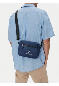Nautica Saszetka C-NTC-M-004-08 Granatowy. Kolor: niebieski. Materiał: materiał #1
