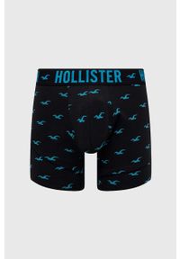 Hollister Co. bokserki 7-pack męskie kolor czarny. Kolor: czarny #15