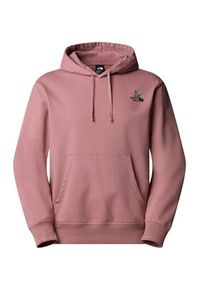 The North Face Bluza Dome Flower NF0A8EGZ Różowy Regular Fit. Kolor: różowy. Materiał: bawełna #5