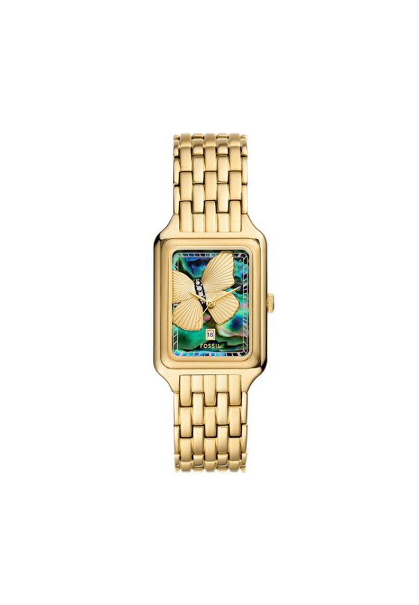 Fossil Zegarek Raquel ES5409 Złoty. Kolor: złoty