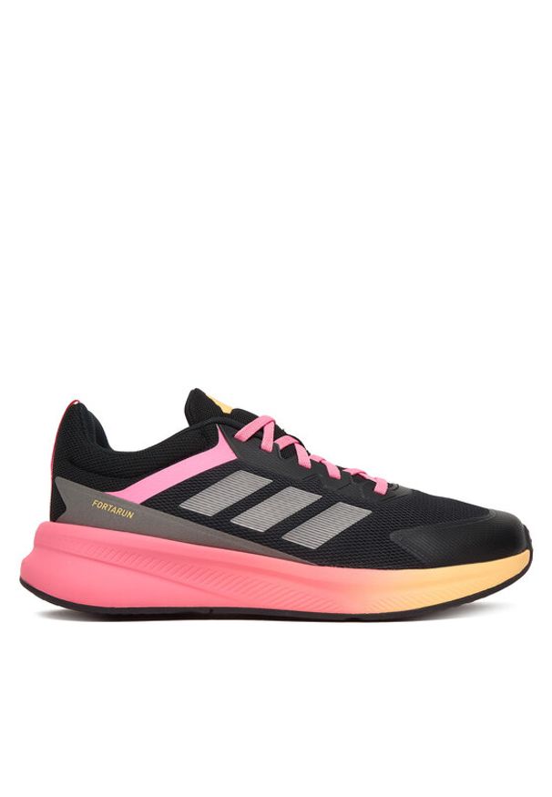 Adidas - adidas Sneakersy Fortarun 4.0 J JR9804 Czarny. Kolor: czarny. Materiał: materiał