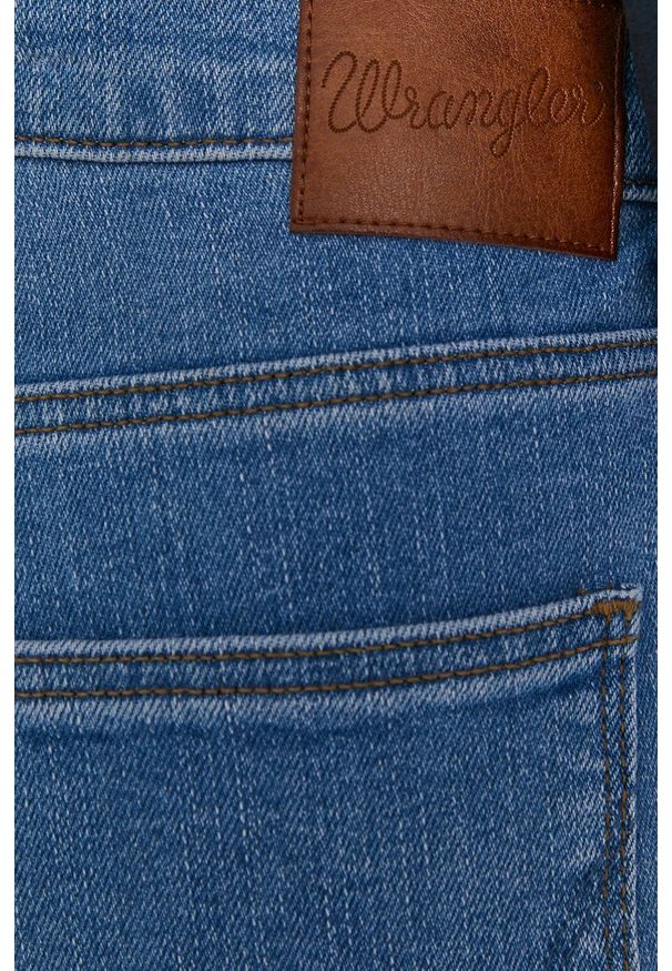 Wrangler - Jeansy. Kolor: niebieski