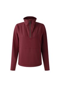 DARE 2B - Bluza Damska Krótki Suwak Wander. Kolor: fioletowy. Długość: krótkie. Styl: sportowy. Sport: turystyka piesza #1