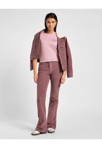 Lee - DAMSKA KOSZULKA LEE SMALL LOGO TEE PRETTY PLUM 112355197 #2